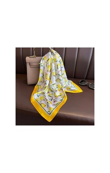 Lilly Limon Desen Fular Eşarp Sarı Sarı Lilly Limon Desen Fular Eşarp Sarı Sarı