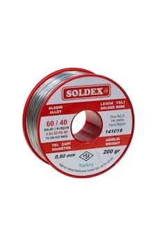 60-40 Lehim Teli 200 Gr 0.50 Mm 60-40 Lehim Teli 200 Gr 0.50 Mm