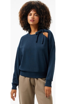 Boss Kadın Modal Karışımlı Mavi Sweatshirt50531833