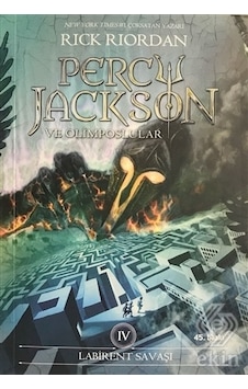 Percy Jackson ve Olimposlular 4 - Labirent Savaşı - Rick Riordan - Xlibris Percy Jackson ve Olimposlular 4 - Labirent Savaşı - Rick Riordan - Xlibris