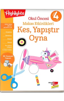 Okul Öncesi Makas Etkinlikleri Kes, Yapıştır, Oyna 4. Seviye Okul Öncesi Makas Etkinlikleri Kes, Yapıştır, Oyna 4. Seviye