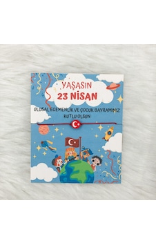 Hobireyon 23 Nisan Çocuk Bayramı Bilekliği Çok Renkli