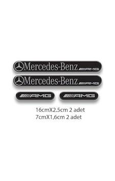 Mercedes Set Oto Sticker 3d Sticker Mercedes Set Oto Sticker 3d Sticker