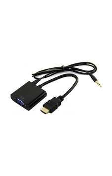 Hdmi To Vga Kablo + Ses + Micro Usb Kablo Hdmi To Vga Kablo + Ses + Micro Usb Kablo
