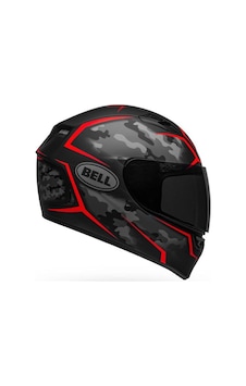 MotopluBell Qualıfıer Stealth Camo Matte Black/Red MotopluBell Qualıfıer Stealth Camo Matte Black/Red