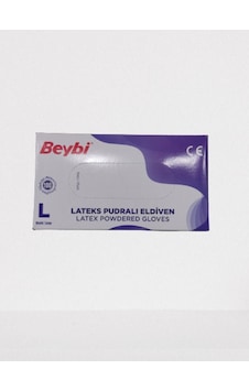 Lateks Pudralı Tek Kullanımlık Eldiven L Lateks Pudralı Tek Kullanımlık Eldiven L