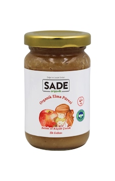 Sade Organik Elma Püresi 100 Gr. 100 G Sade Organik Elma Püresi 100 Gr. 100 G