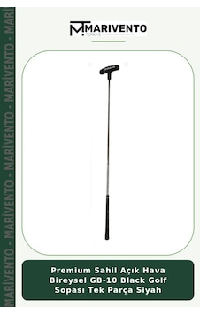 Premium Sahil Açık Hava Bireysel Gb-10 Black Golf Sopası Tek Parça Siyah Premium Sahil Açık Hava Bireysel Gb-10 Black Golf Sopası Tek Parça Siyah