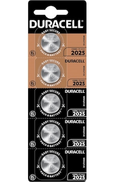 Duracell Cr2025 3v Lityum Pil 5'li Paket