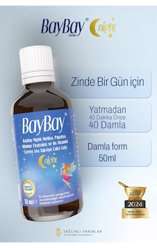 Night Bitkisel Damla B6 Lı 50 Ml Night Bitkisel Damla B6 Lı 50 Ml