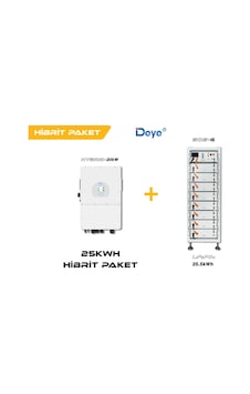 Deye 25 Kwh Hibrit Paketi High Voltage