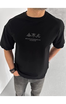 Wear Vexel Erkek Baskılı Bisiklet Yaka T-shirt - Siyah Çok Renkli Wear Vexel Erkek Baskılı Bisiklet Yaka T-shirt - Siyah Çok Renkli