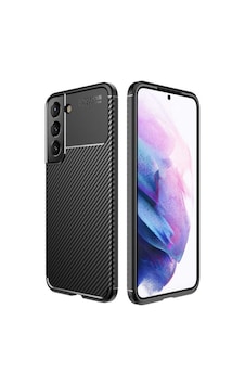 Fibaks Galaxy S22 Kapak Rugged Armor Karbon Desenli Yüksek Kalite Silikon Uyumlu Kılıf Fibaks Galaxy S22 Kapak Rugged Armor Karbon Desenli Yüksek Kalite Silikon Uyumlu Kılıf