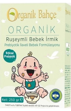 Organik Bahçe Organik Ruşeymli Bebek İrmik 250 G Organik Bahçe Organik Ruşeymli Bebek İrmik 250 G