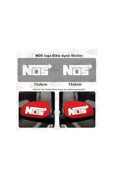 2 Adet Nos Logo Dikiz Ayna Beyaz Sticker, Araba Etiket, Tuning, Aksesuar, Modifiye, Arma, 2 Adet Nos Logo Dikiz Ayna Beyaz Sticker, Araba Etiket, Tuning, Aksesuar, Modifiye, Arma,