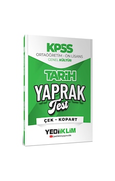 Yediiklim 2026 Kpss Ortaöğretim Ön Lisans Tarih Çek Kopart Yaprak Test Yediiklim 2026 Kpss Ortaöğretim Ön Lisans Tarih Çek Kopart Yaprak Test