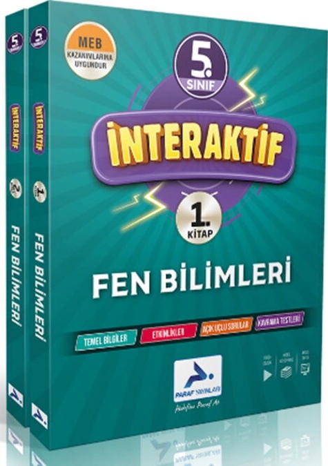 Paraf Yayınları 5. Sınıf İnteraktif Fen Bilimleri Soru Kütüphanesi Paraf Yayınları 5. Sınıf İnteraktif Fen Bilimleri Soru Kütüphanesi