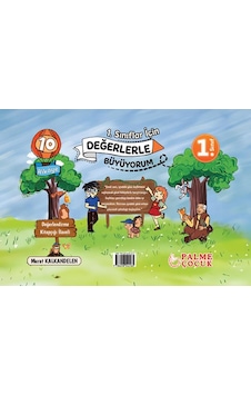 Palme Çocuk - 1.sınıf Değerlerle Büyüyorum 10 Kitap Palme Çocuk - 1.sınıf Değerlerle Büyüyorum 10 Kitap