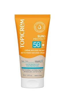 Topicrem Sun Protect Spf 50 Mat Bitişli Güneş Koruyucu Köpük Krem 50 Ml Topicrem Sun Protect Spf 50 Mat Bitişli Güneş Koruyucu Köpük Krem 50 Ml