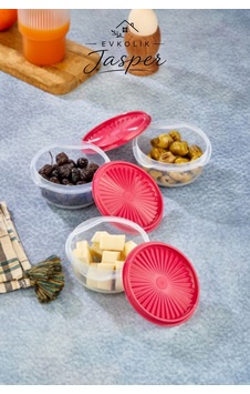 Harmony Ht-037 3 Lü Yuvarlak Breakfast Krem Harmony Ht-037 3 Lü Yuvarlak Breakfast Krem
