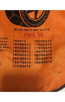Yıldızmatik Kar Zinciri Yms60 Takmatik Zincir 0