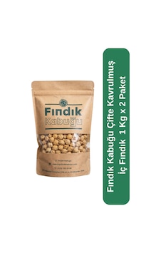 Fındık Kabuğu Çifte Kavrulmuş İç Fındık 1 Kg X 2 Paket 1 KG