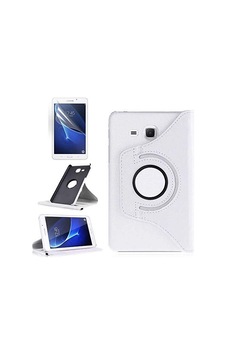 Aksesuarcim 4 Sm-t280 T285 İle Uyumlu Kılıfı Suni Deri 2 Farklı Stand Olabilen Darbe Korumalı 360 Dönebilen Tablet Kılıfı Beyaz Sku: Zeusb0fhhxnp95 Arka Kapak