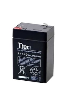 Ttec 6v 4ah  Bakımsız Kuru  Akü