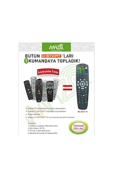 Maza D-Smart+Tv Akıllı Kumanda Maza D-Smart+Tv Akıllı Kumanda