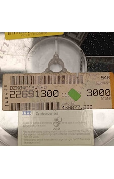 Bzx84c13vneo 13v 250mw Sot23 Itt Zener Diyot 400 Adet Bzx84c13vneo 13v 250mw Sot23 Itt Zener Diyot 400 Adet