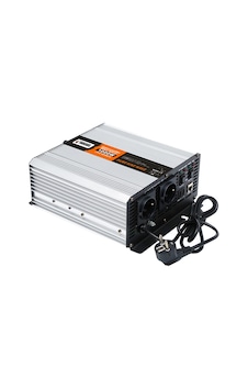 1000 Watt 12 Volt Tam Sinüs İnverter AC 220V Şarjlı - Hegel