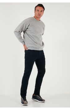 Buratti Streç Pamuklu Regular Fit Normal Bel Düz Paça Erkek Pantolon 674002 Lacivert Buratti Streç Pamuklu Regular Fit Normal Bel Düz Paça Erkek Pantolon 674002 Lacivert