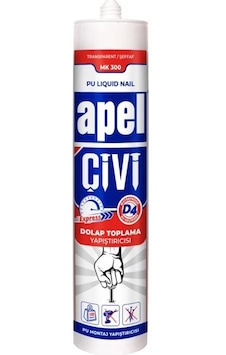 Apel Pu Sıvı Çivi 390 Gr Şeffaf
