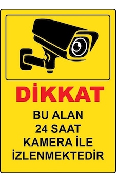 Bu Alan Kamera Ile Izlenmektedir Uyarı Levhası (537467534) Bu Alan Kamera Ile Izlenmektedir Uyarı Levhası (537467534)