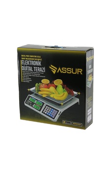 Assur Asr-8084 Acs-809t Dijital Karpuz Terazi Tartı 40kg/2g Assur Asr-8084 Acs-809t Dijital Karpuz Terazi Tartı 40kg/2g