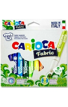 Carioca Cromatex Kumaş Boyama Kalemi 12Li Carioca Cromatex Kumaş Boyama Kalemi 12Li