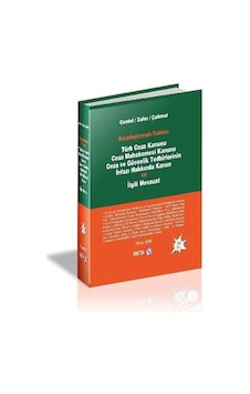 Karşılaştırmalı-Tablolu Türk Ceza KanunuCeza Muhakemesi KanunuCeza ve Güvenlik Tedbirlerinin İnfaz - Hamide Zafer - Beta Yayınları Karşılaştırmalı-Tablolu Türk Ceza KanunuCeza Muhakemesi KanunuCeza ve Güvenlik Tedbirlerinin İnfaz - Hamide Zafer - Beta Yayınları