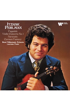 Itzhak Perlman Royal Philharmonic Orchestra Lawrence Foster - Paganini: Violin Concerto No. 1 & Sarasate: Carmen Fantasy - Plak Itzhak Perlman Royal Philharmonic Orchestra Lawrence Foster - Paganini: Violin Concerto No. 1 & Sarasate: Carmen Fantasy - Plak