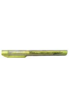 Zig Pronto Bhp-55 110 Yellow Fırça Uçlu Fosforlu Kalem Zig Pronto Bhp-55 110 Yellow Fırça Uçlu Fosforlu Kalem