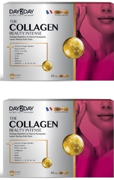 DAY2DAY 2 Adet The Collagen Beauty Intense 30 Saşe DAY2DAY 2 Adet The Collagen Beauty Intense 30 Saşe