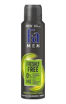 Fa Men Freshly Free Mint & Bergamot Erkek Sprey Deodorant 150 ML Fa Men Freshly Free Mint & Bergamot Erkek Sprey Deodorant 150 ML