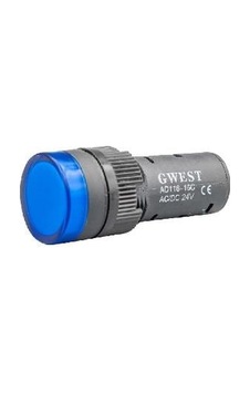 24v Göz Lambası Mavi Ledli 19 Mm 24v Göz Lambası Mavi Ledli 19 Mm