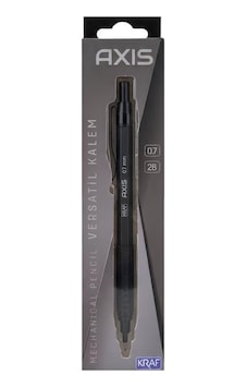 Kraf Axis Versatil Kalem 0.7mm Siyah Mp160 Kraf Axis Versatil Kalem 0.7mm Siyah Mp160