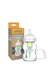 5 Oz/150 Ml Geniş Ağız Cam Biberon, Tekli Paket 51700