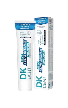 Dermokil DK Dent Kil Katkılı Extra Beyazlık Diş Macunu 100 ML Dermokil DK Dent Kil Katkılı Extra Beyazlık Diş Macunu 100 ML