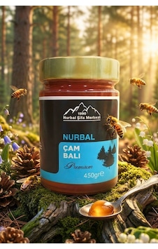 Nurbal Premium Çam Balı 450 G Nurbal Premium Çam Balı 450 G