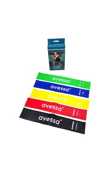 Avessa Lab-set50 Latex Egzersiz Band Seti 5li Çok Renkli Avessa Lab-set50 Latex Egzersiz Band Seti 5li Çok Renkli