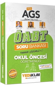 Yediiklim 2026 Meb Ags Öabt Okul Öncesi Öğretmenliği Tamamı Çözümlü Soru Bankası Yediiklim 2026 Meb Ags Öabt Okul Öncesi Öğretmenliği Tamamı Çözümlü Soru Bankası
