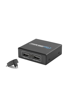 Büro Ev Ofis Cihazları İçin Siyah 2port 1080p 3d Hdmi Splitter Büro Ev Ofis Cihazları İçin Siyah 2port 1080p 3d Hdmi Splitter