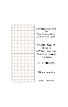 Postür Analiz Cetveli Turuncu Postür Analiz Cetveli Turuncu